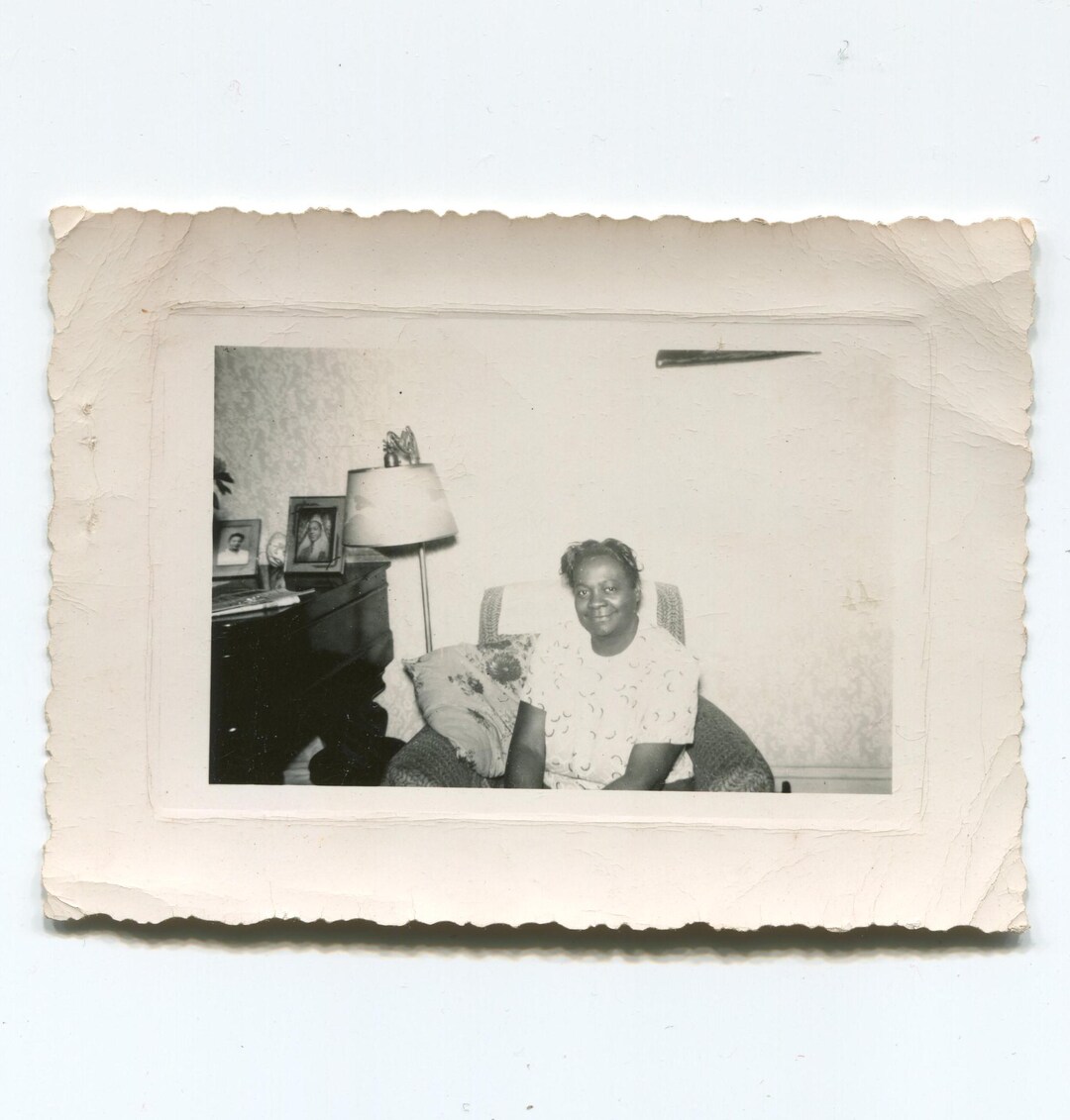 Sweet Smile, Vintage Snapshot Photo, African American Woman - Etsy