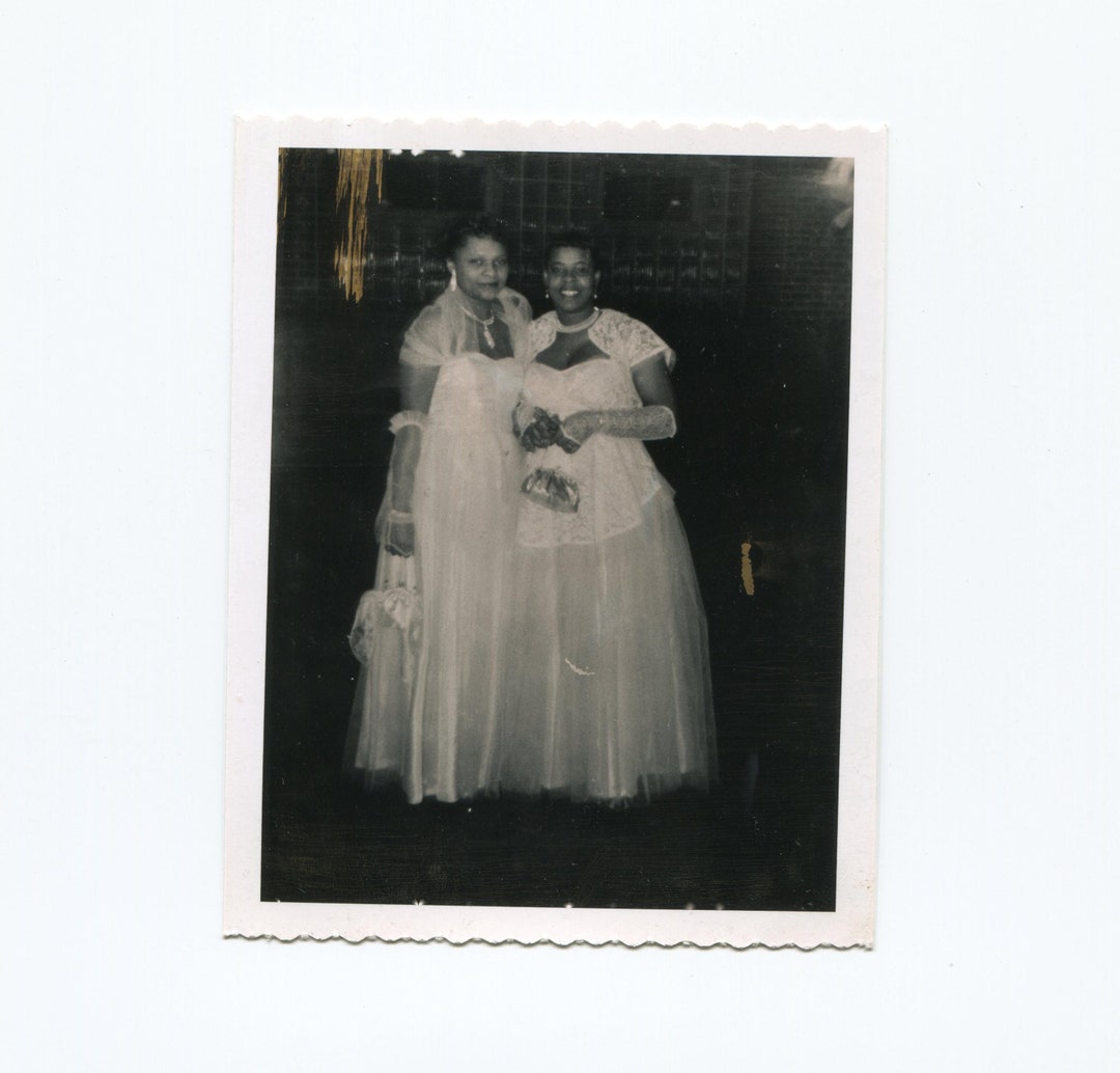 Tool and Lace, Vintage Snapshot Photo, African American Snapshot Photo ...