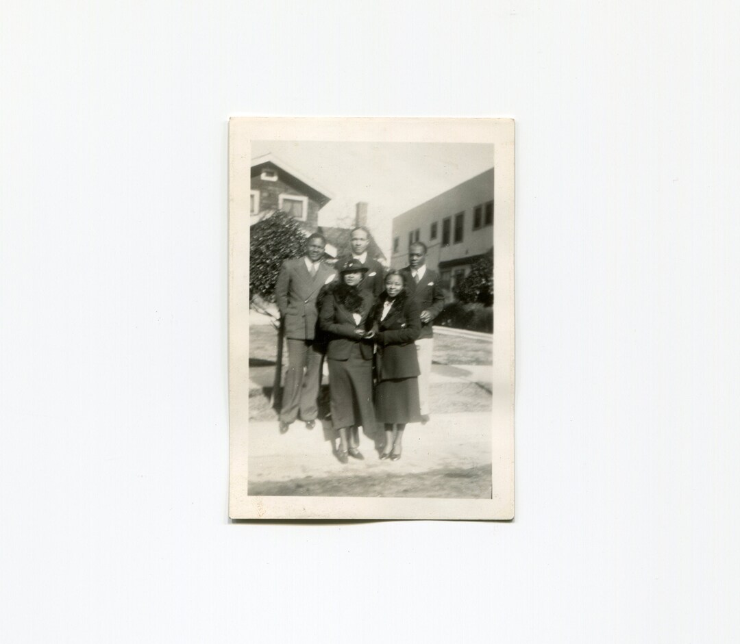 Group Outing, Vintage African American Snapshot Photo - Etsy