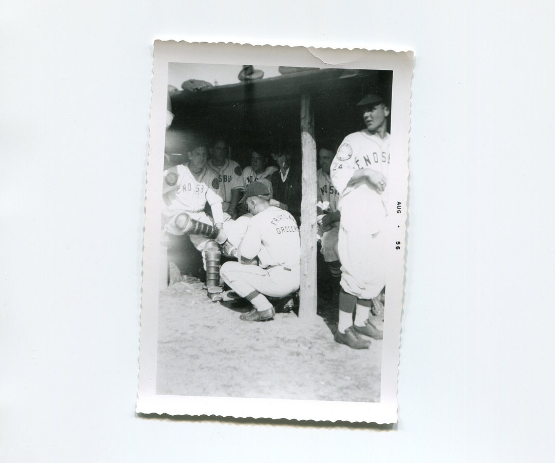 Dugout, Vintage Snapshot Photo - Etsy