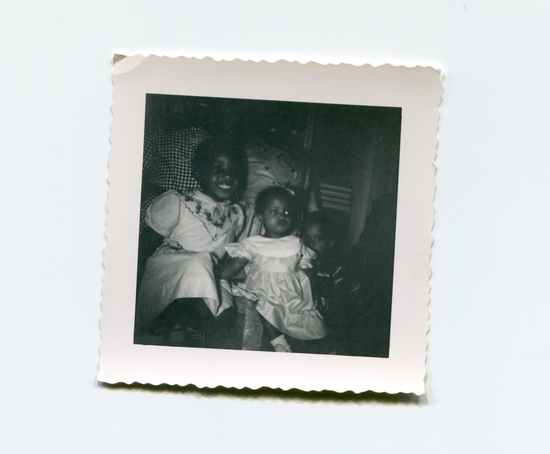Hidden in the Back, Vintage African American Snapshot Photo - Etsy