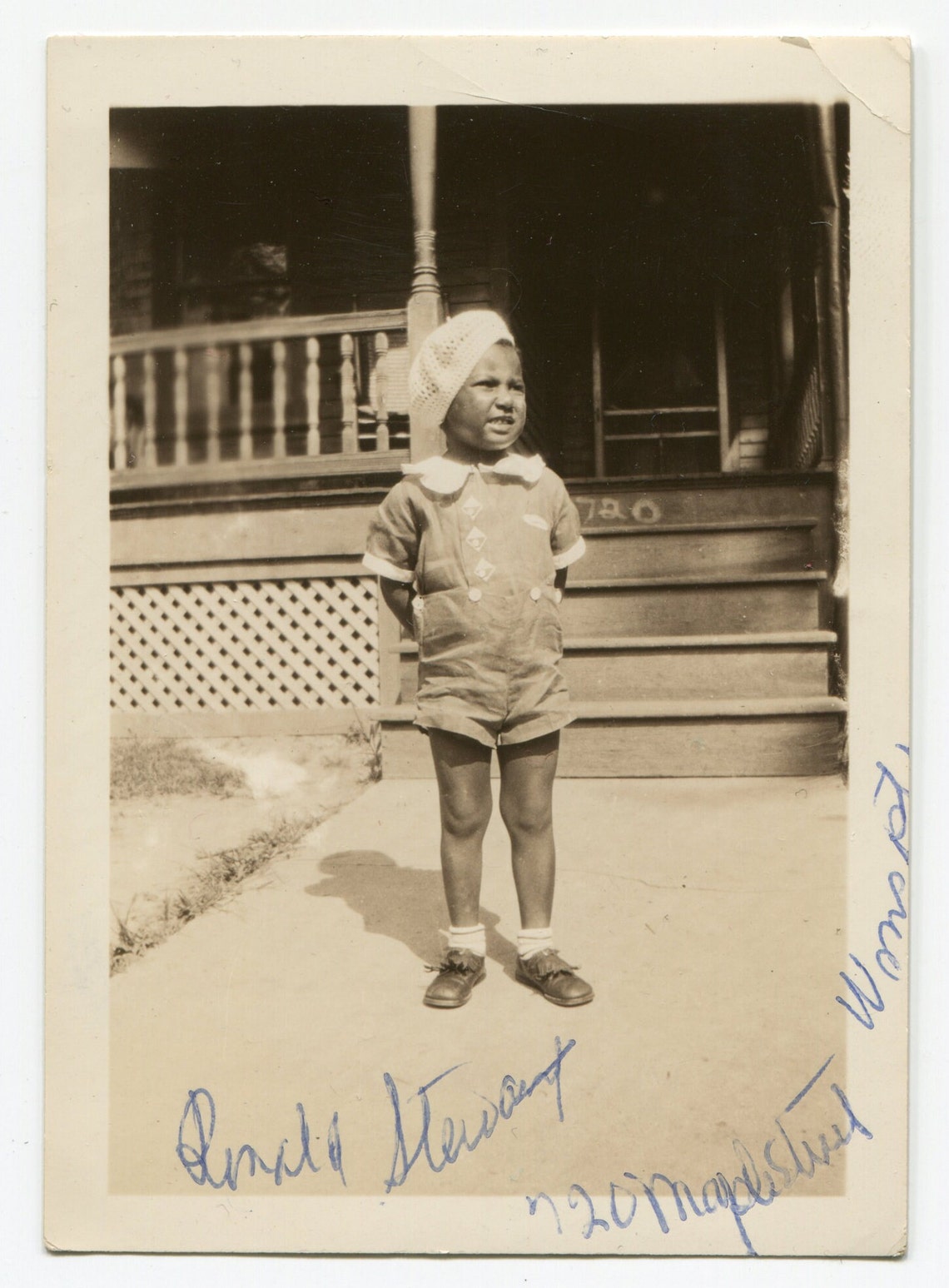 Even Has the Address, Vintage African American Snapshot Photo - Etsy