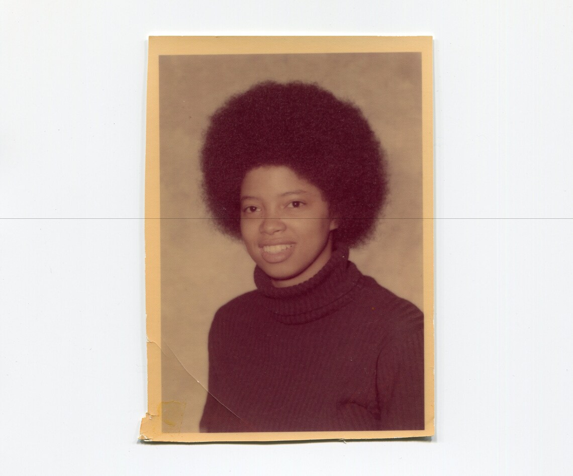 Black Turtleneck, Vintage African American Snapshot Photo - Etsy