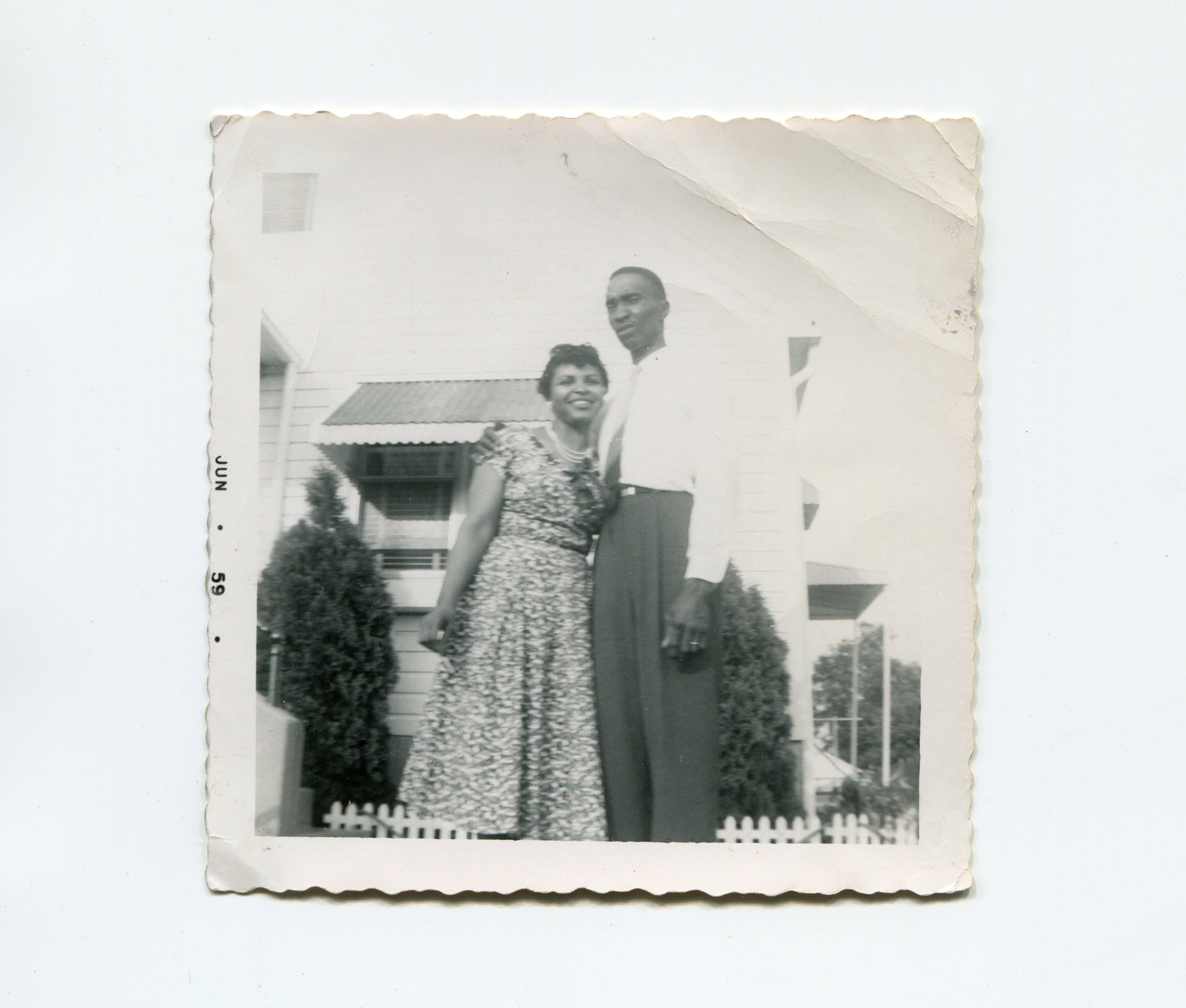 John & Selma, Vintage African American Snapshot Photo - Etsy