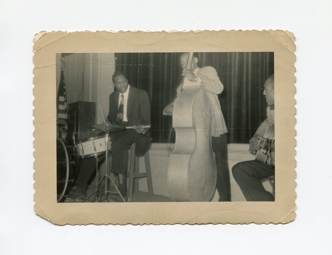 Jamming Out, Vintage African American Snapshot Photo - Etsy