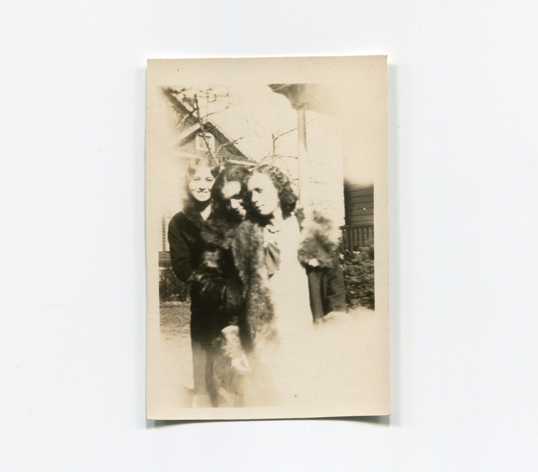 A Little Line, Vintage African American Snapshot Photo - Etsy