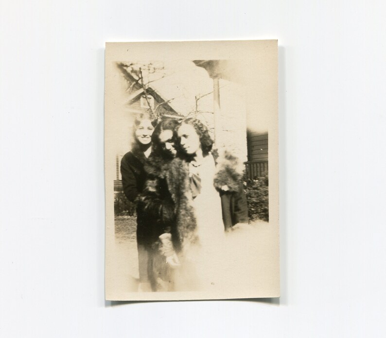 A Little Line, Vintage African American Snapshot Photo - Etsy
