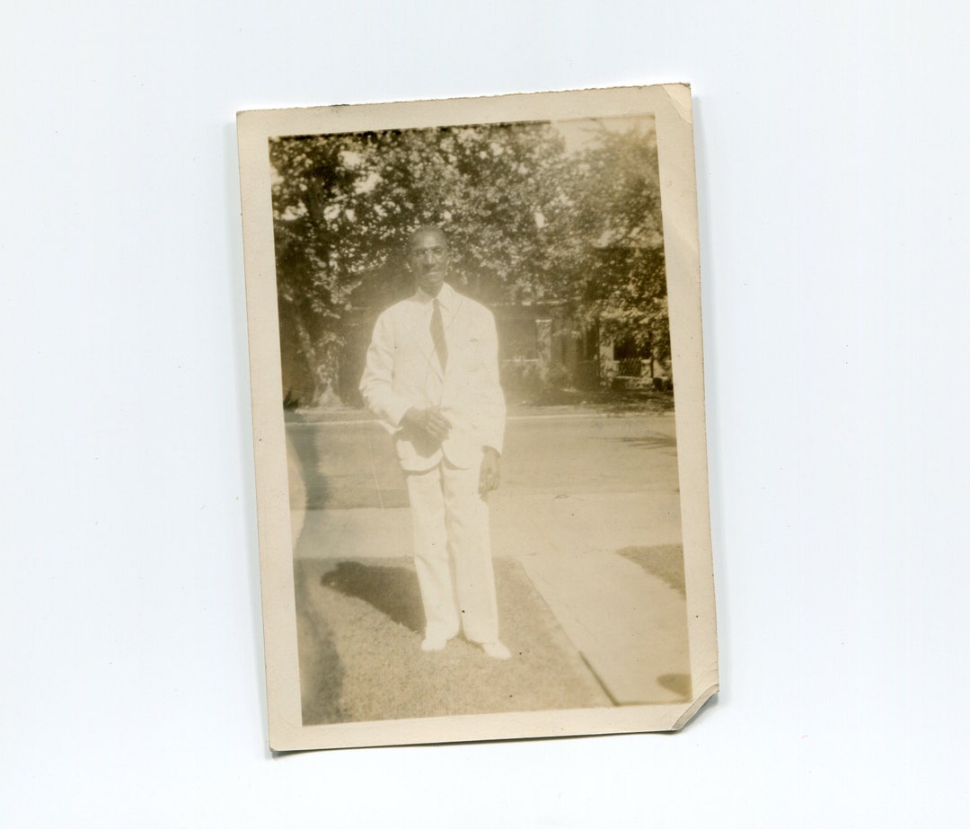 Glowing, Vintage African American Snapshot Photo - Etsy
