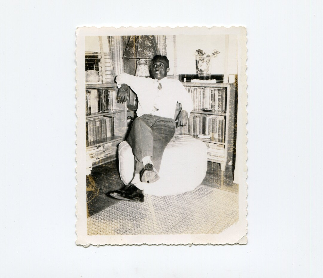 Lounging, Vintage African American Snapshot Photo - Etsy