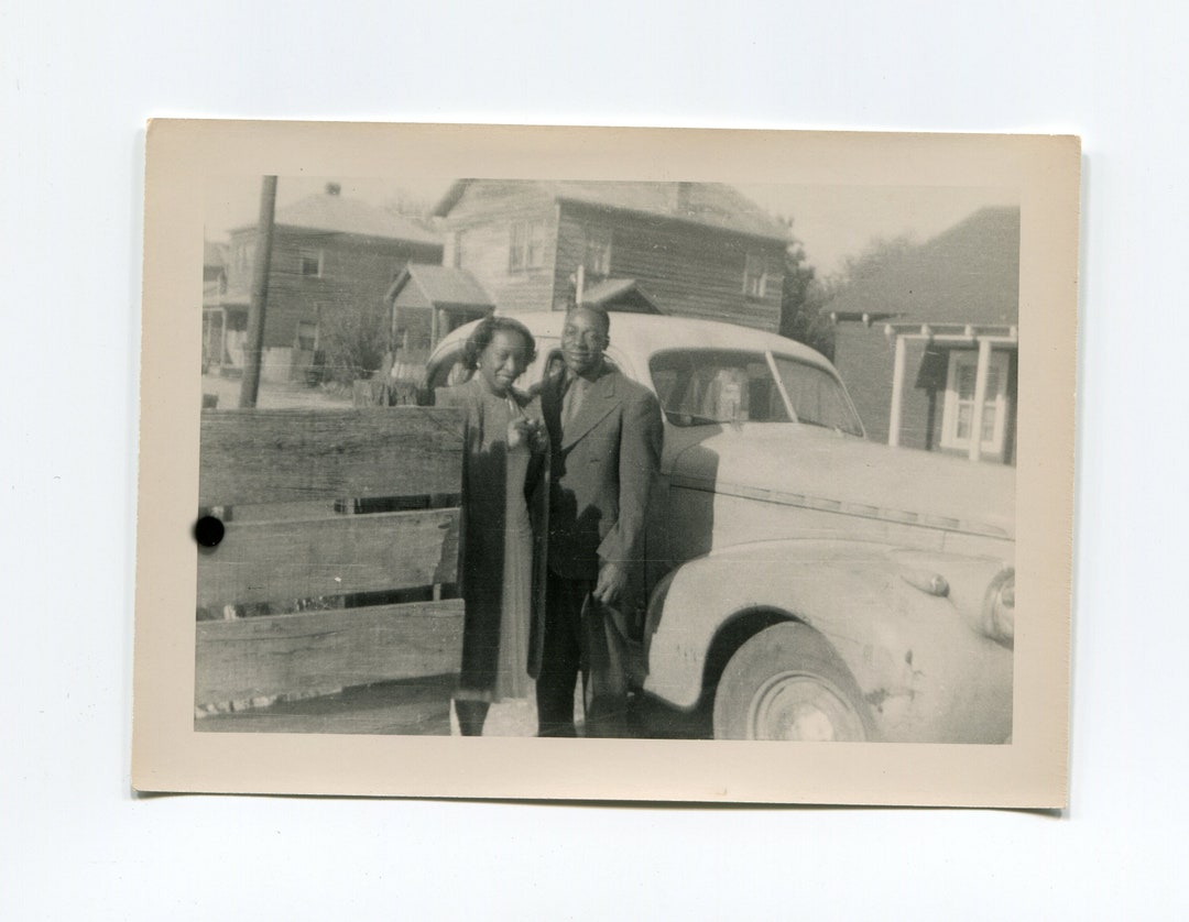 Date Night, Vintage African American Snapshot Photo - Etsy