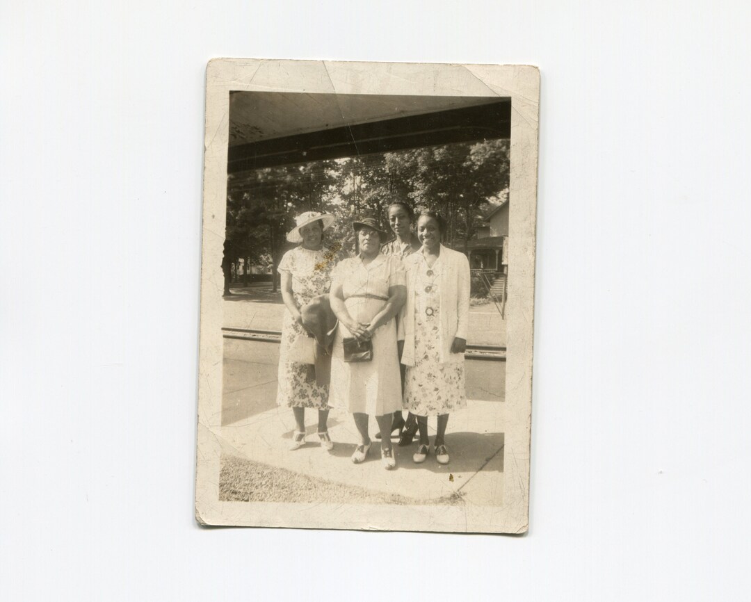 Girlfriends, Vintage African American Snapshot Photo - Etsy