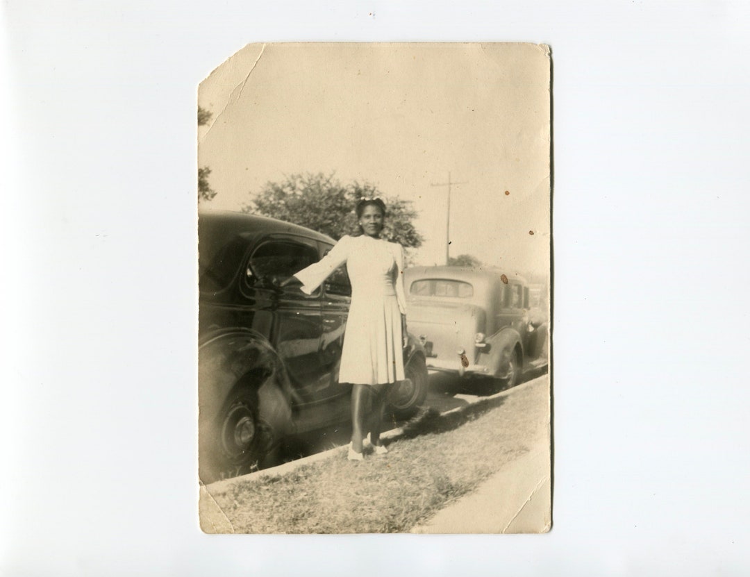 Ready to Ride, Vintage African American 5x7 Snapshot Photo - Etsy