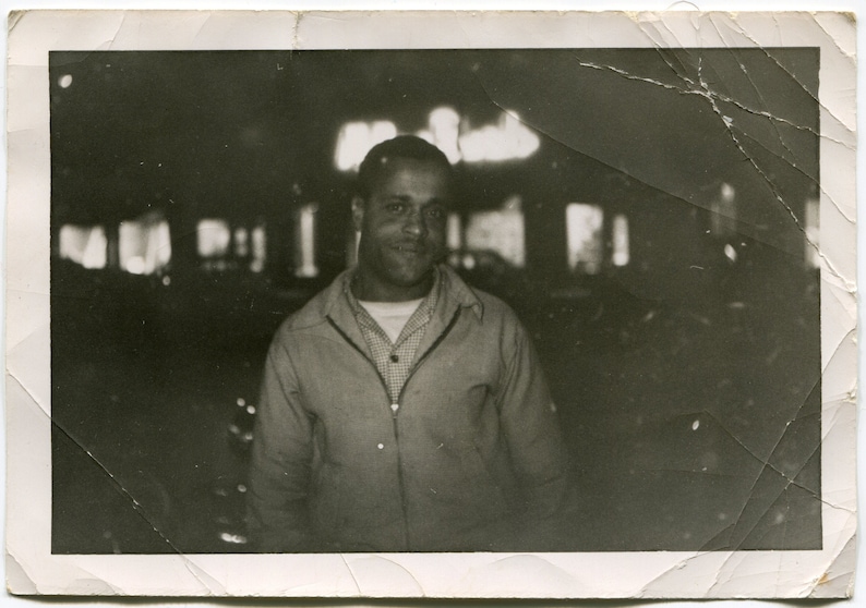 Kind Face, Vintage African American Snapshot Photo - Etsy