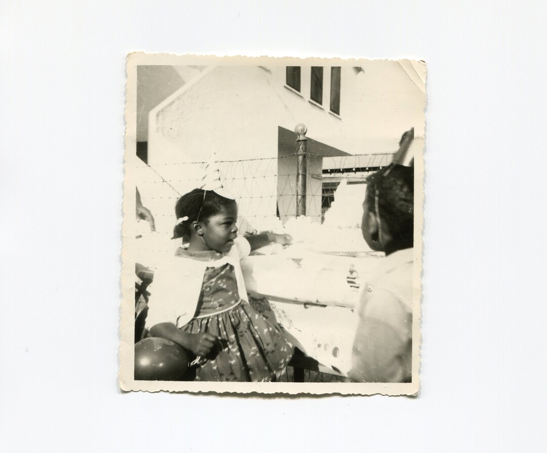 Party Hats, Vintage African American Snapshot Photo - Etsy UK