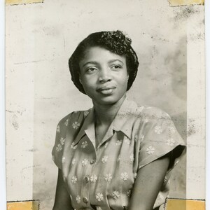 Sweet Looking Lady Vintage African American Snapshot Photo - Etsy