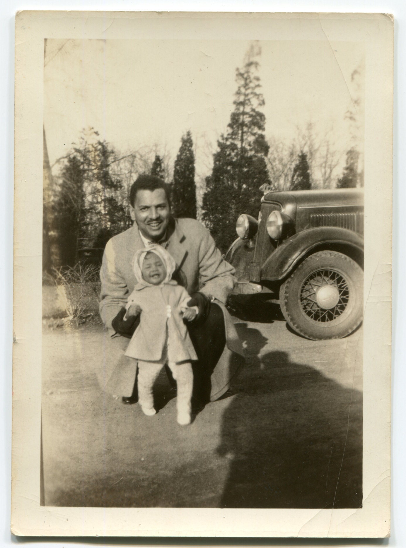 Proud Papa, Vintage African American Snapshot Photo - Etsy