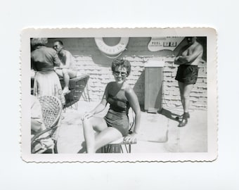 Desert Inn, vintage snapshot photo