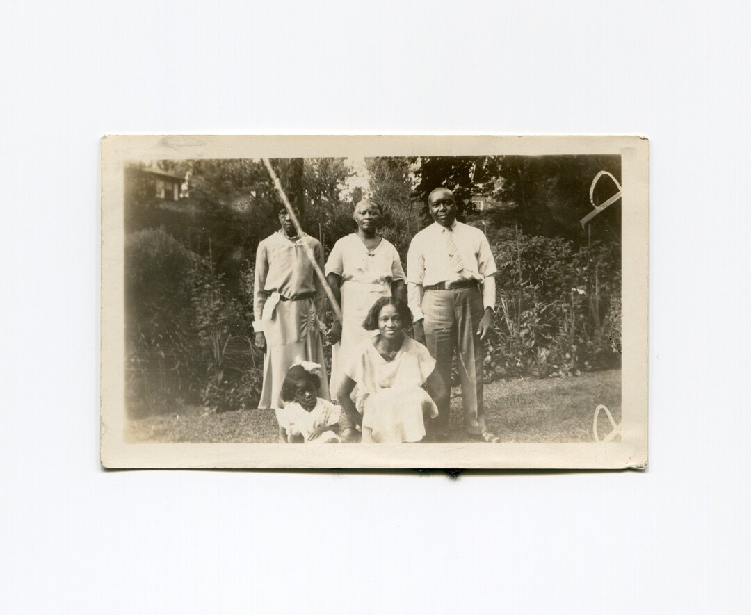 Pyramid, Vintage African American Snapshot Photo - Etsy