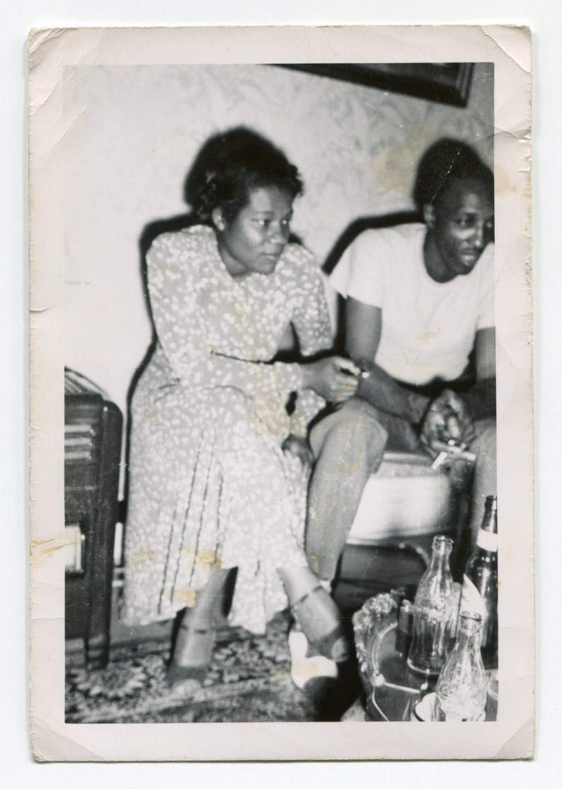 Candid Vintage African American Snapshot Photo - Etsy
