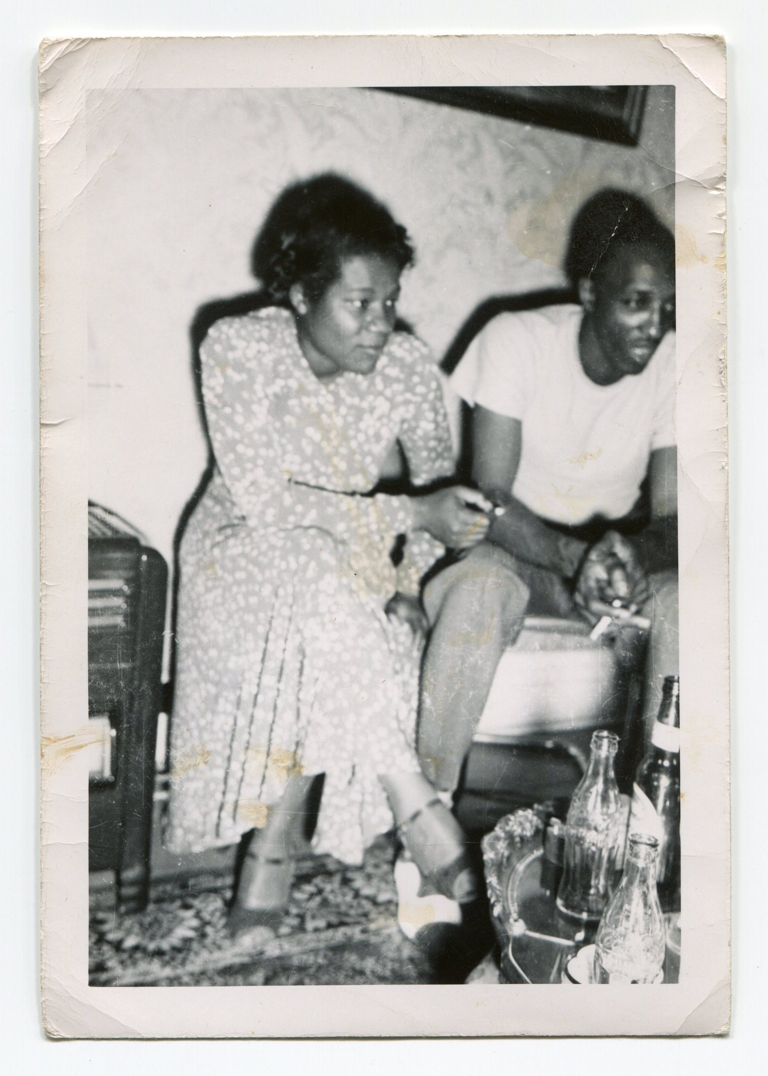 Candid, Vintage African American Snapshot Photo - Etsy