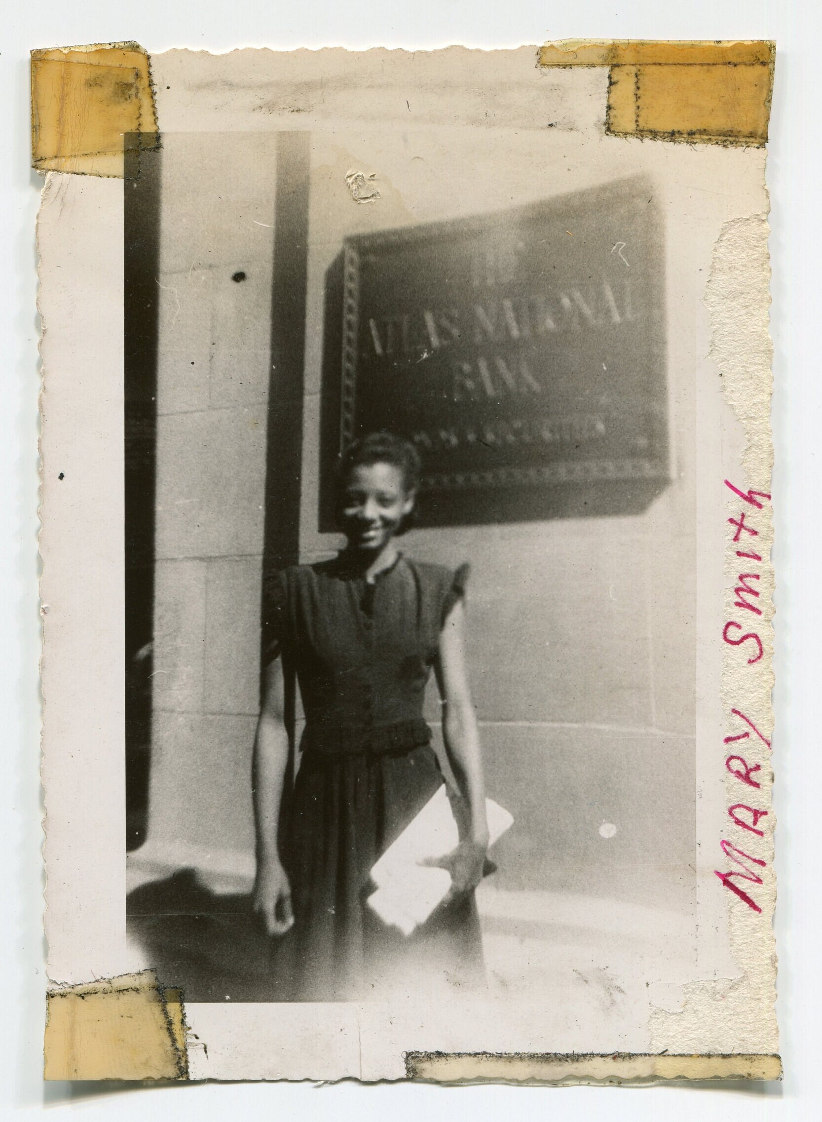 Mary Smith, Identified Vintage African American Snapshot Photo - Etsy