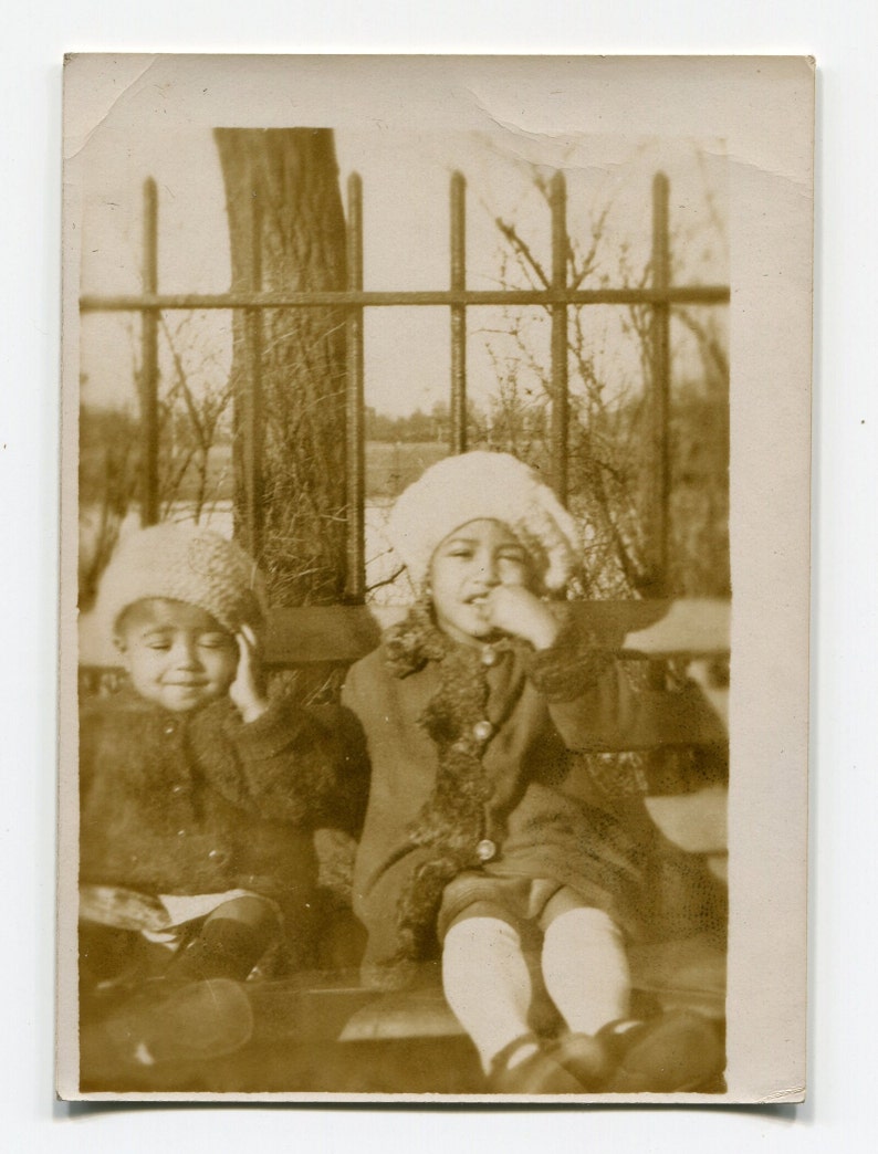 Bundled Up, Vintage African American Snapshot Photo - Etsy
