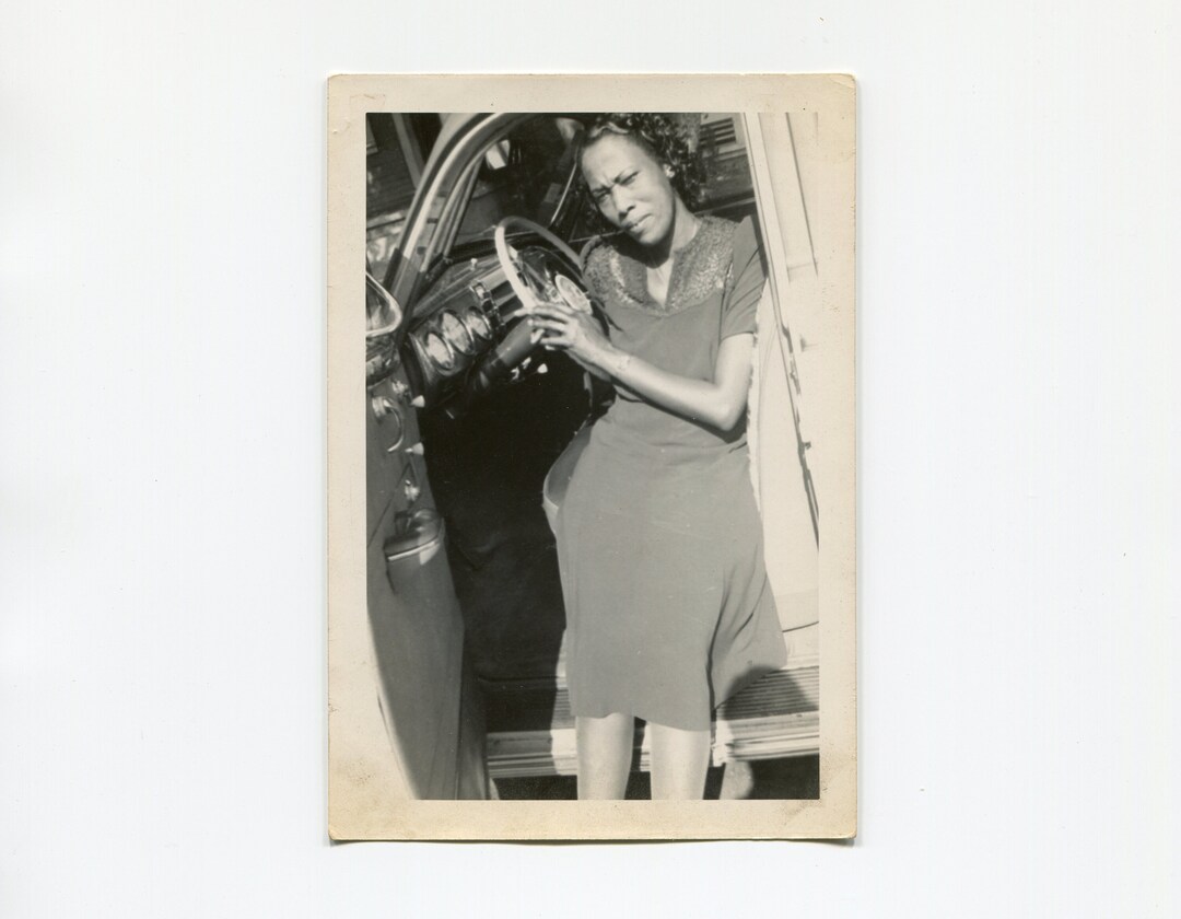 No Nonsense, Vintage African American Snapshot Photo - Etsy