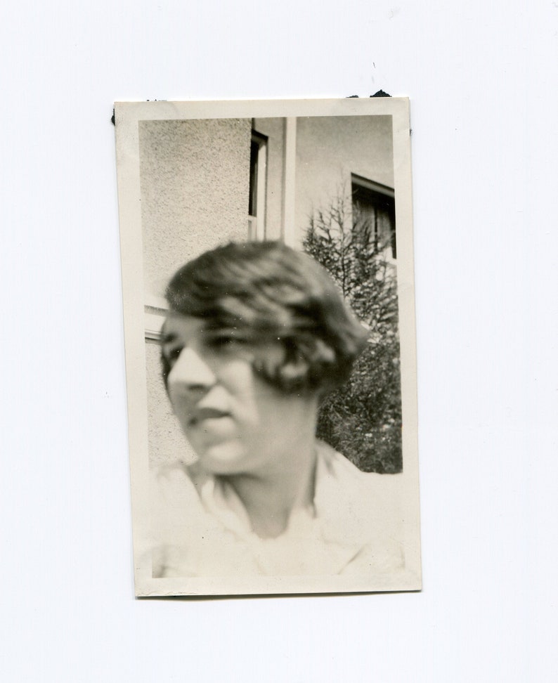 Blurry Selfie Vintage Snapshot Photo Etsy