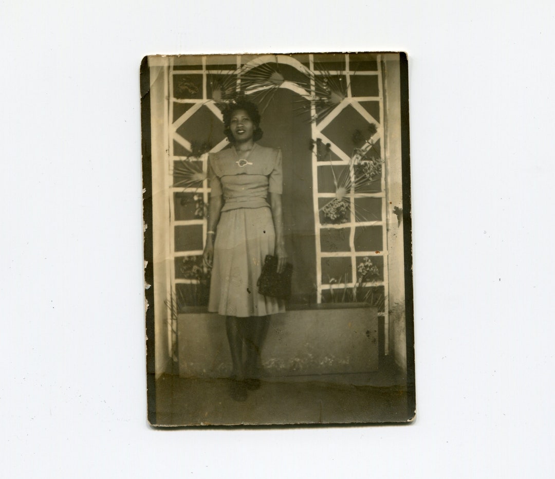 A Little off Center, Vintage African American Arcade Photo - Etsy