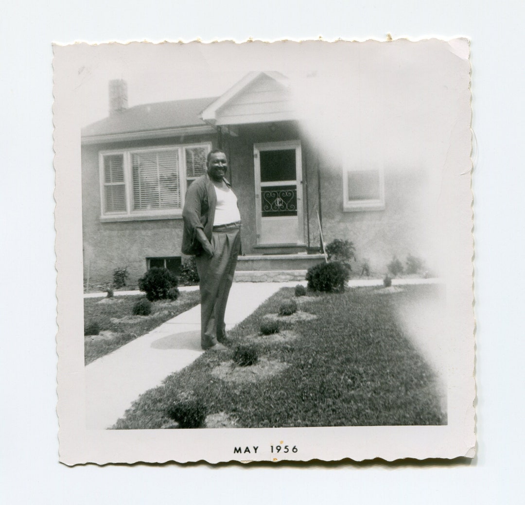 Along the Path, Vintage African American Snapshot Photo - Etsy