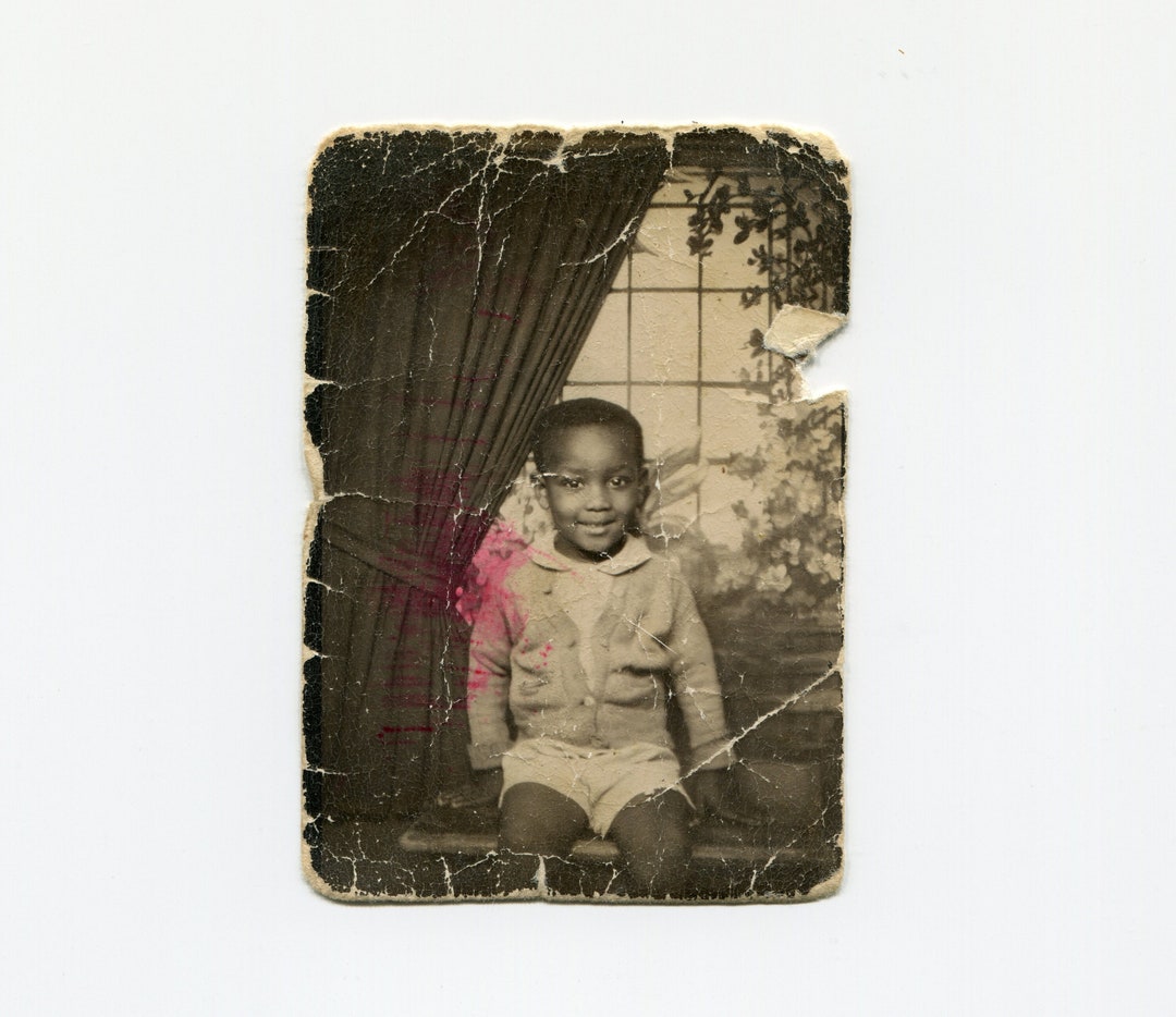 Well Loved, Vintage African American Snapshot Photo - Etsy