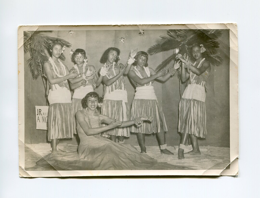 Themed Party, Vintage 5x7 African American Snapshot Photo - Etsy