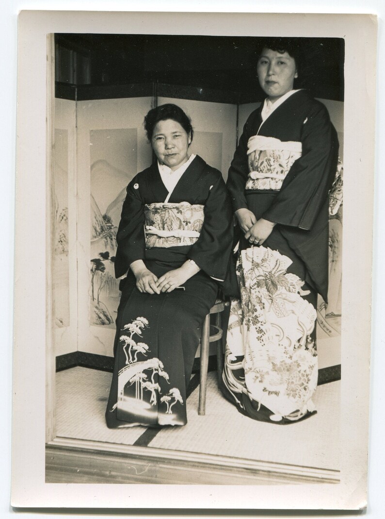 Mother and Daughter Vintage Snapshot Photo - Etsy