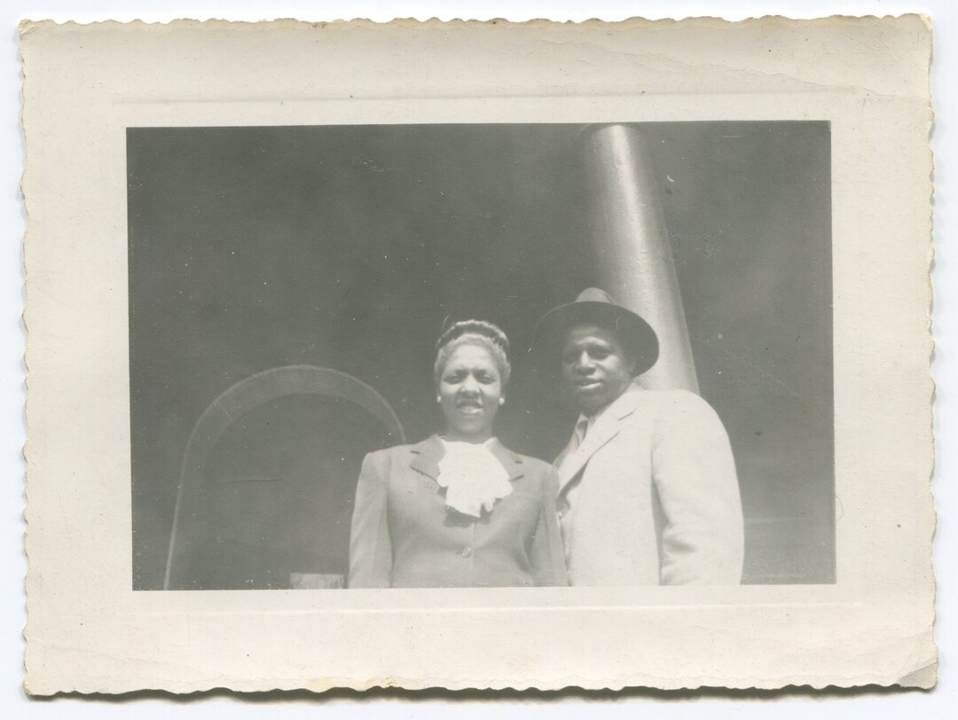 Dressed Up, Vintage African American Snapshot Photo - Etsy