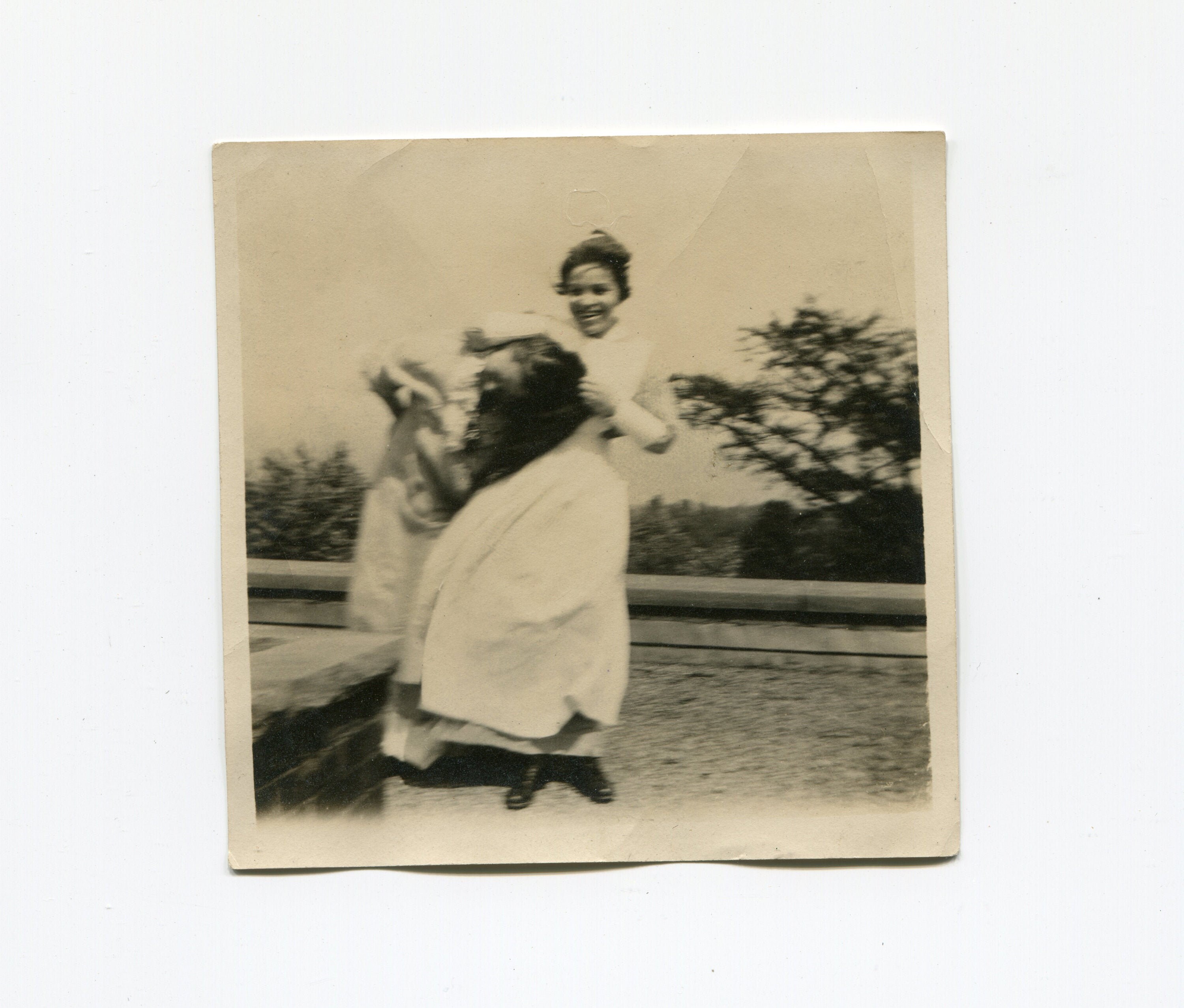 Noogie, antique snapshot photo