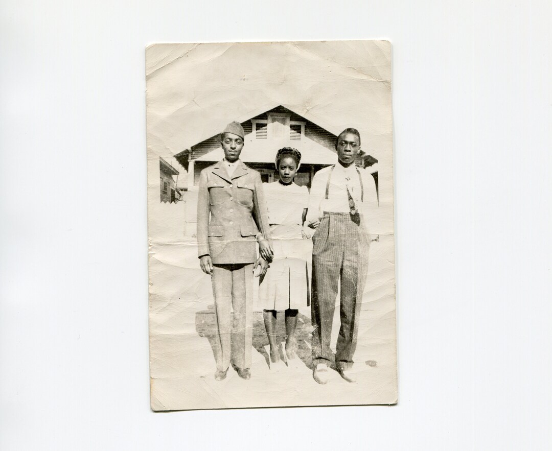 Well Loved, Vintage African American Snapshot Photo - Etsy