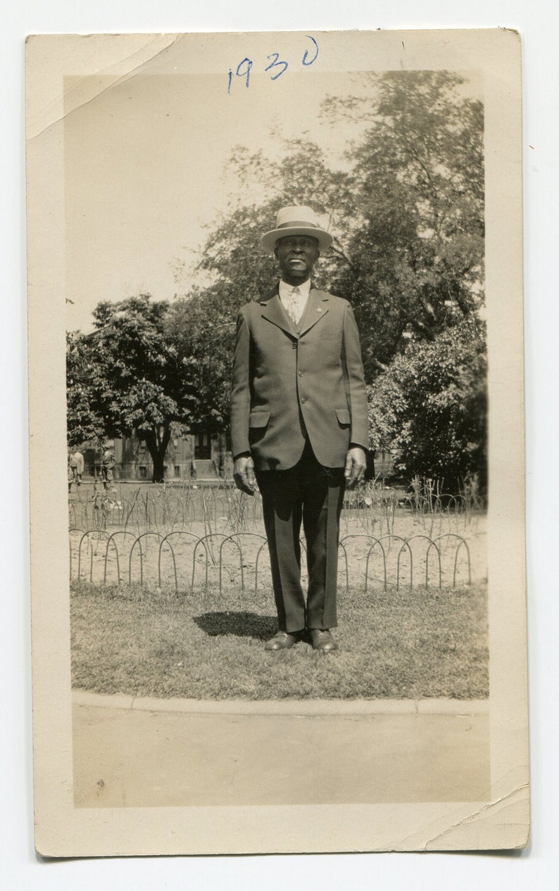 1930, Vintage African American Snapshot Photo - Etsy