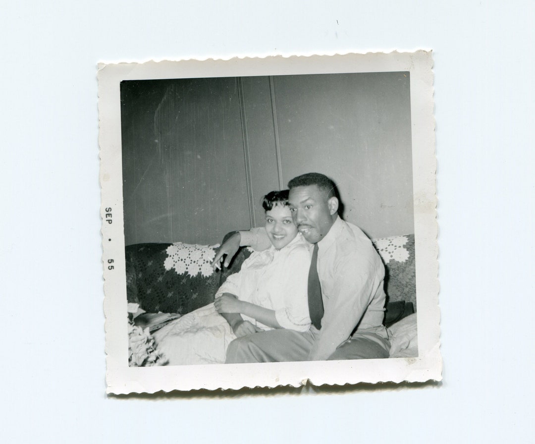 Getting Close, Vintage African American Snapshot Photo - Etsy
