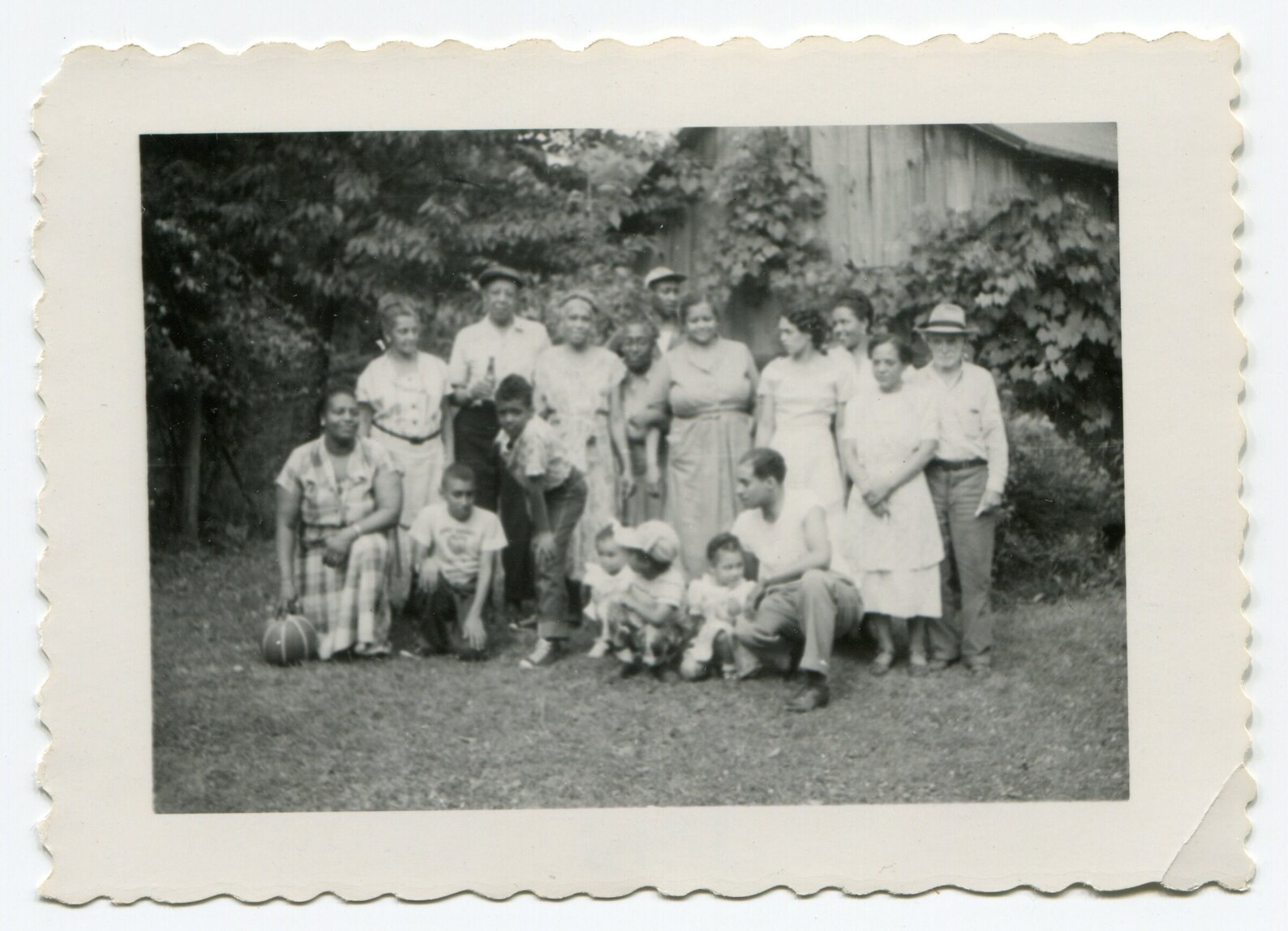 Family Reunion, Vintage African American Snapshot Photo - Etsy