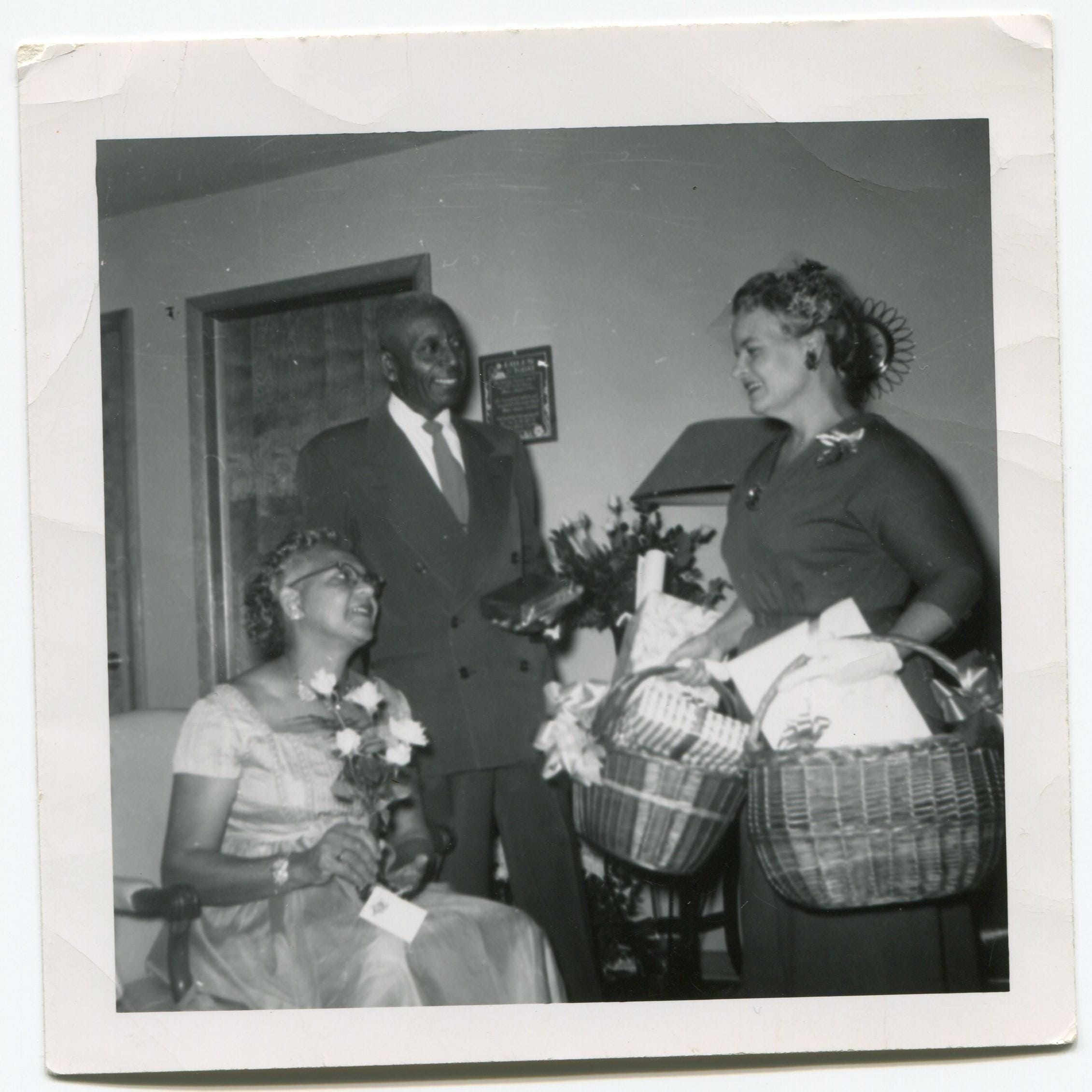 Gift Baskets, Vintage Snapshot Photo, African American Couple - Etsy