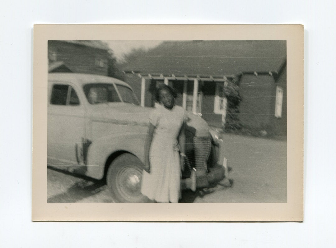 Blurry, Vintage African American Snapshot Photo - Etsy