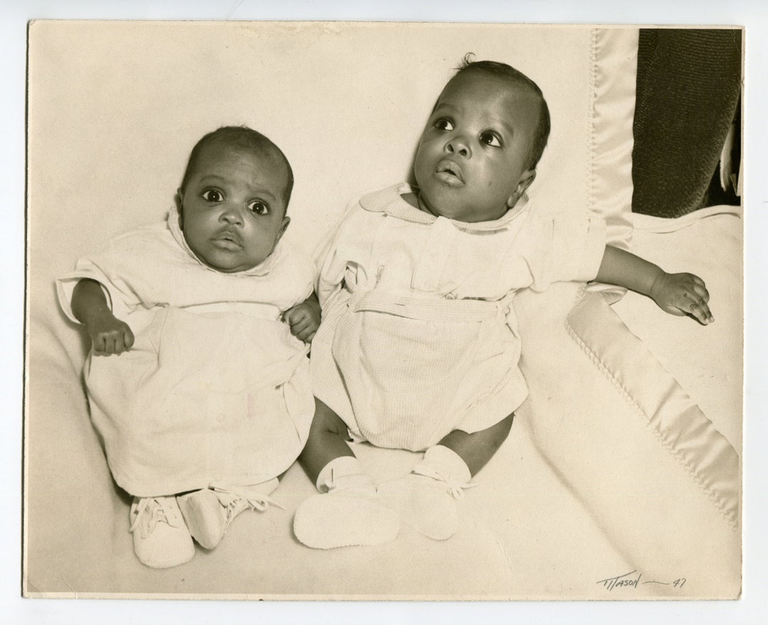 Two for One, Large Vintage African American Snapshot Photo - Etsy