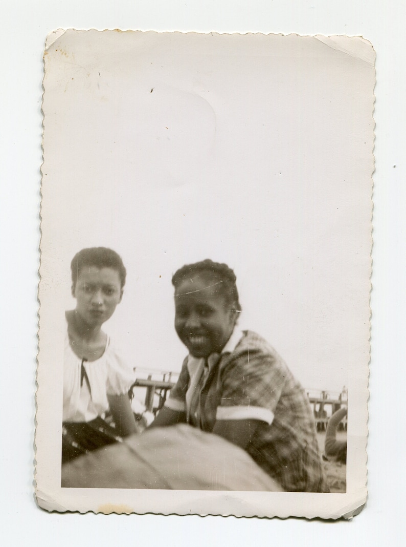 Not so Serious, Vintage African American Snapshot Photo - Etsy