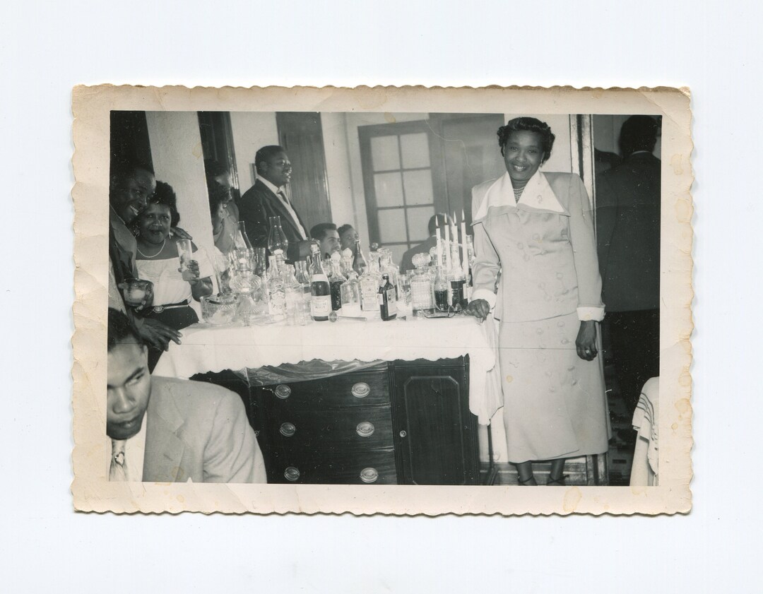 Reflection, Vintage African American Snapshot Photo - Etsy