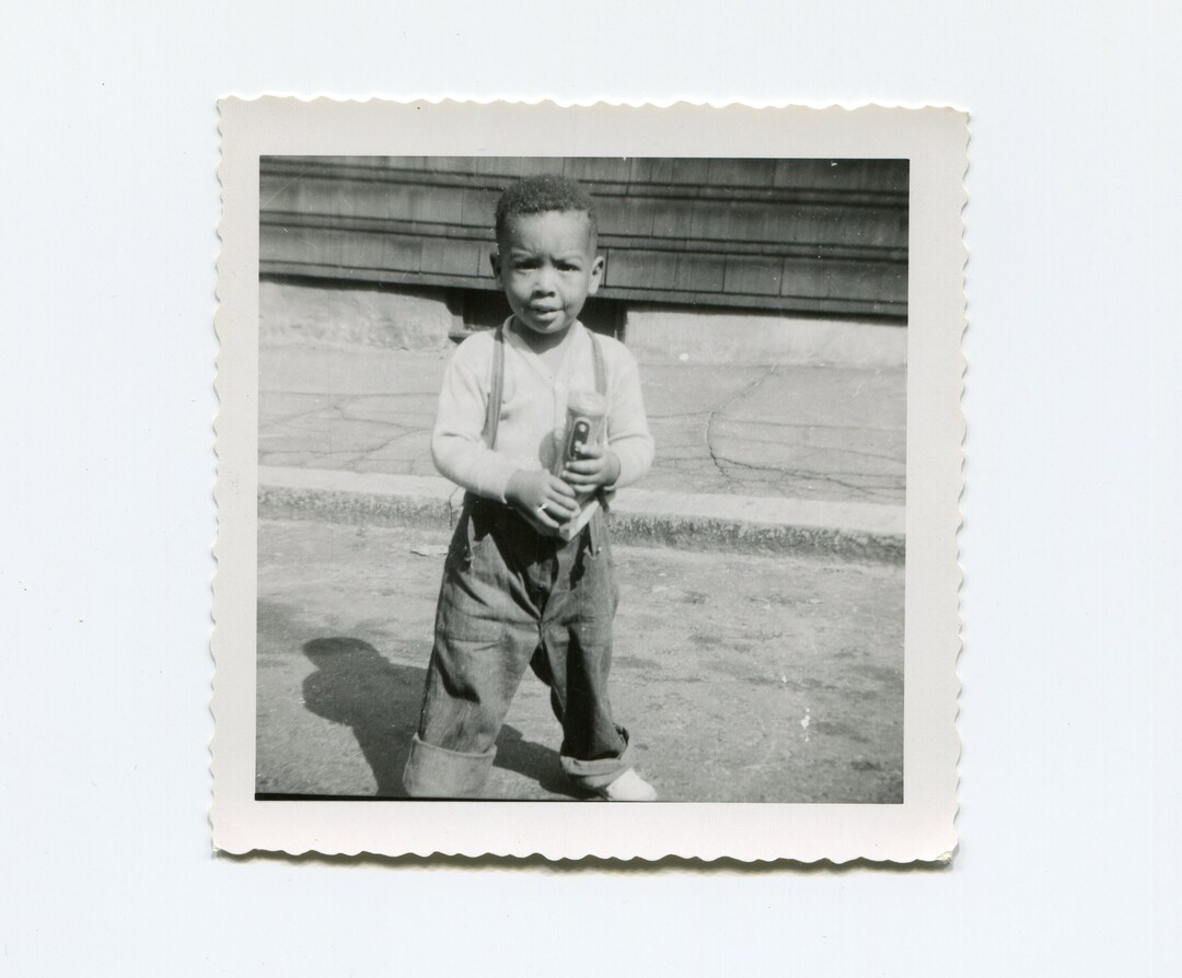So Adorable, Vintage African American Snapshot Photo - Etsy