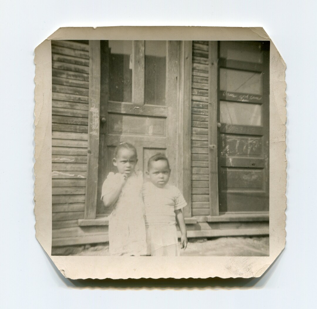 Siblings, Vintage African American Snapshot Photo - Etsy
