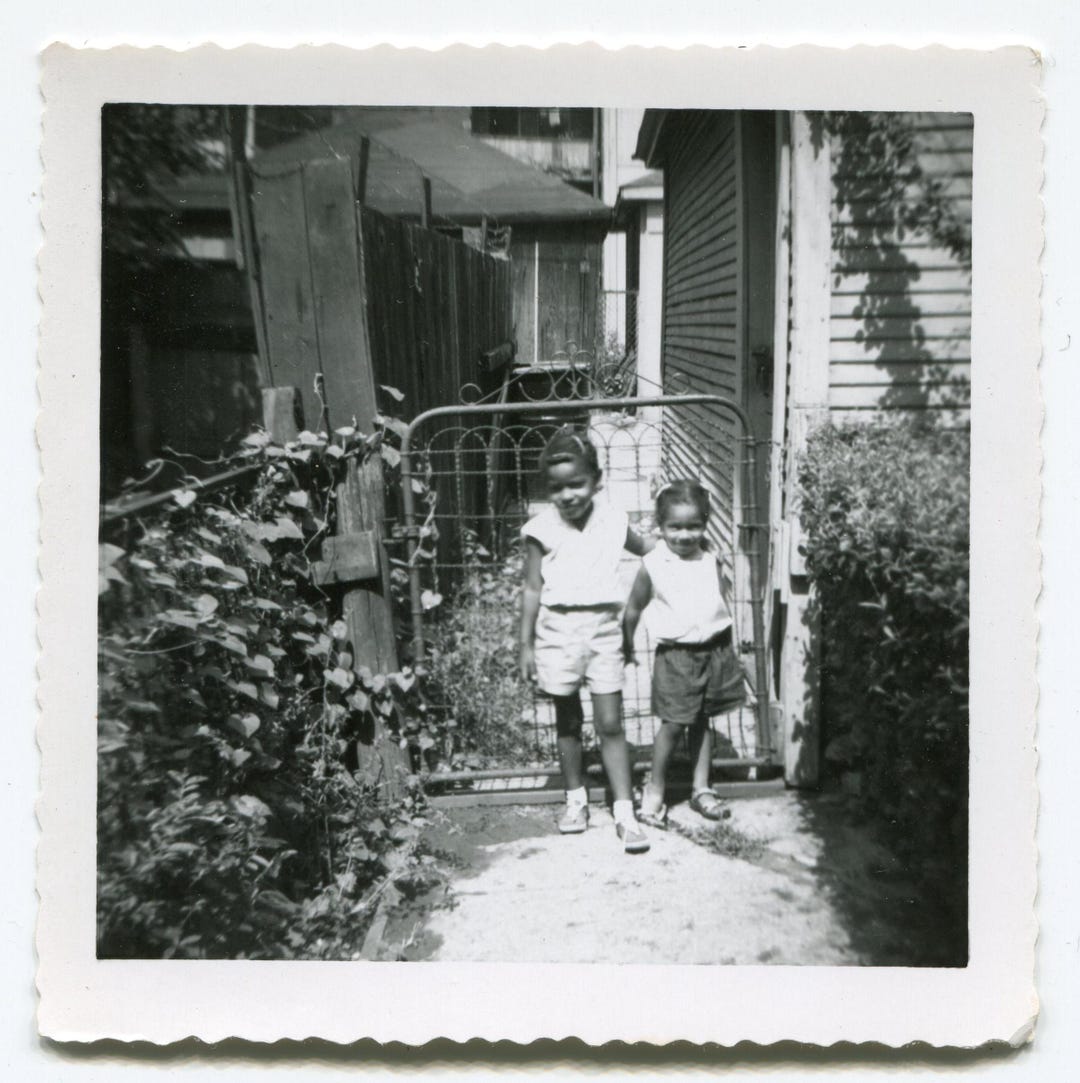 Sisters, Vintage Snapshot Photo, African American Snapshot Photo - Etsy