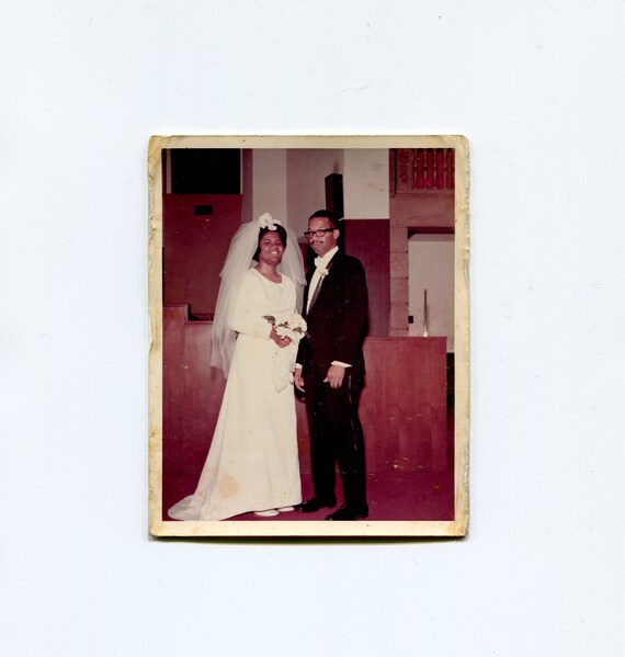 Wedding Day Vintage African American Photo Etsy