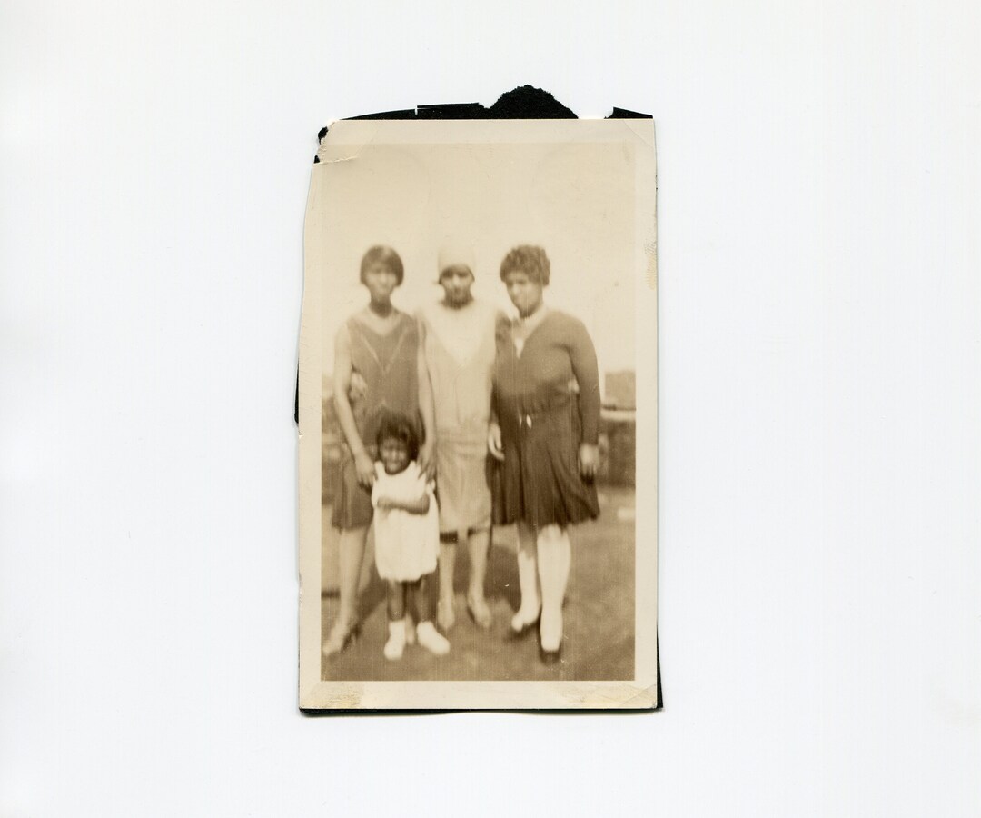 Just a Memory, Vintage African American Snapshot Photo - Etsy
