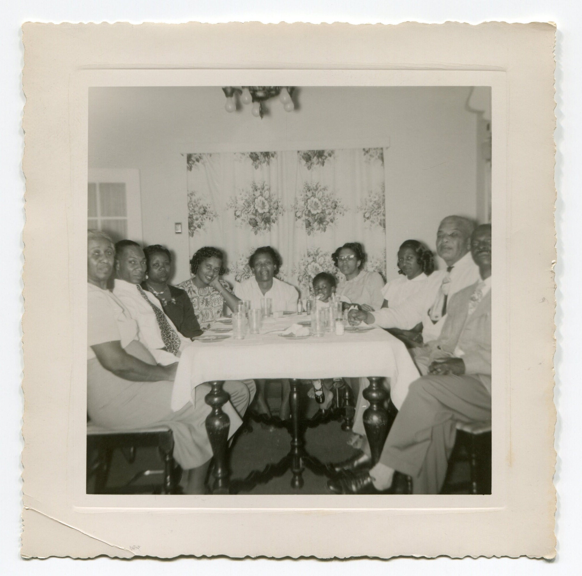 Full Table, Vintage African American Snapshot Photo - Etsy